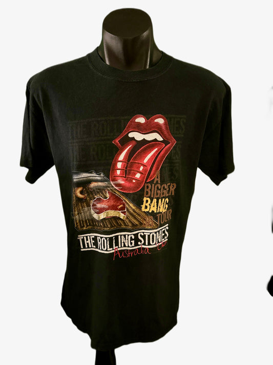 The Rolling Stones 2006 Australia Bigger Bang World Tour T-shirt