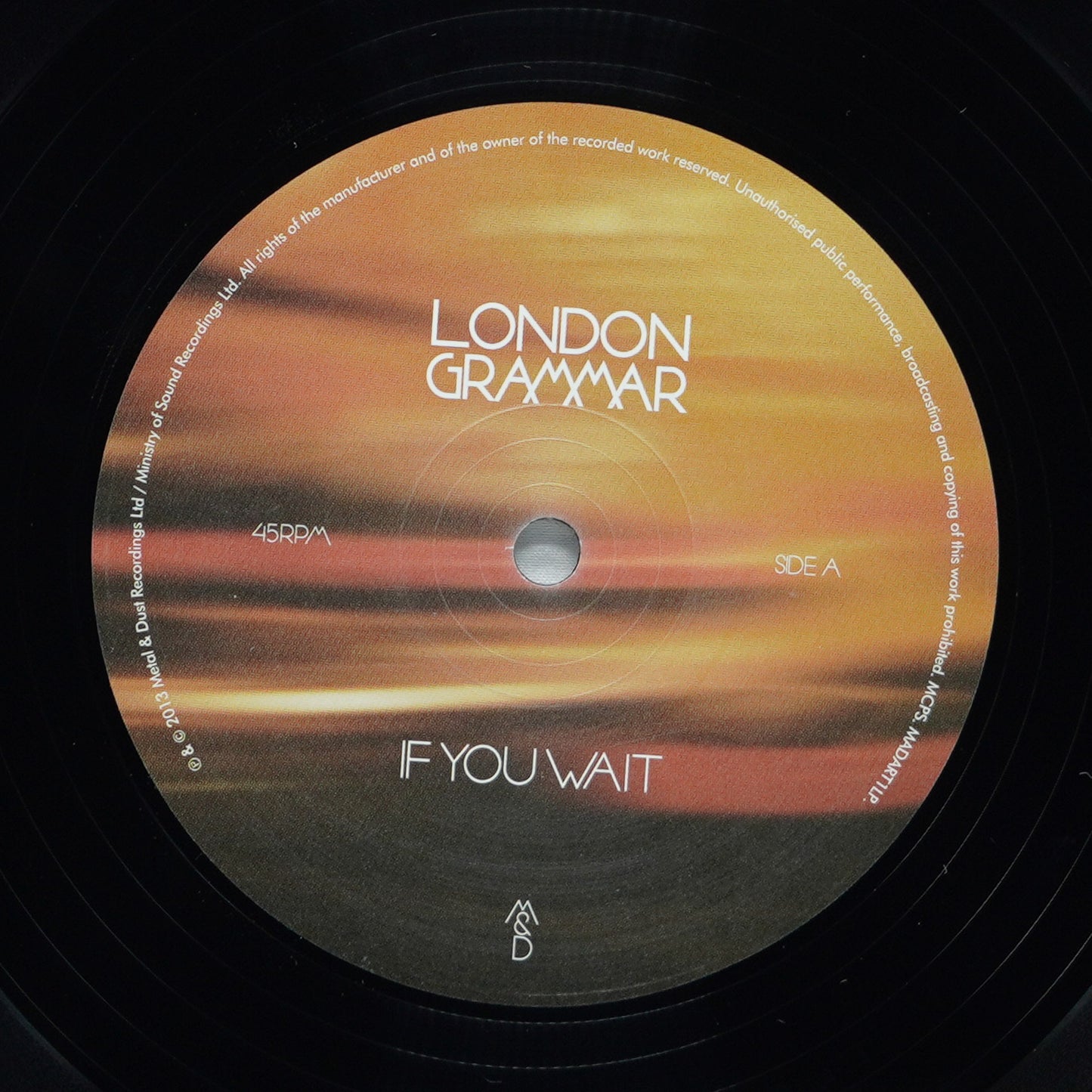 London Grammar ‎– If You Wait