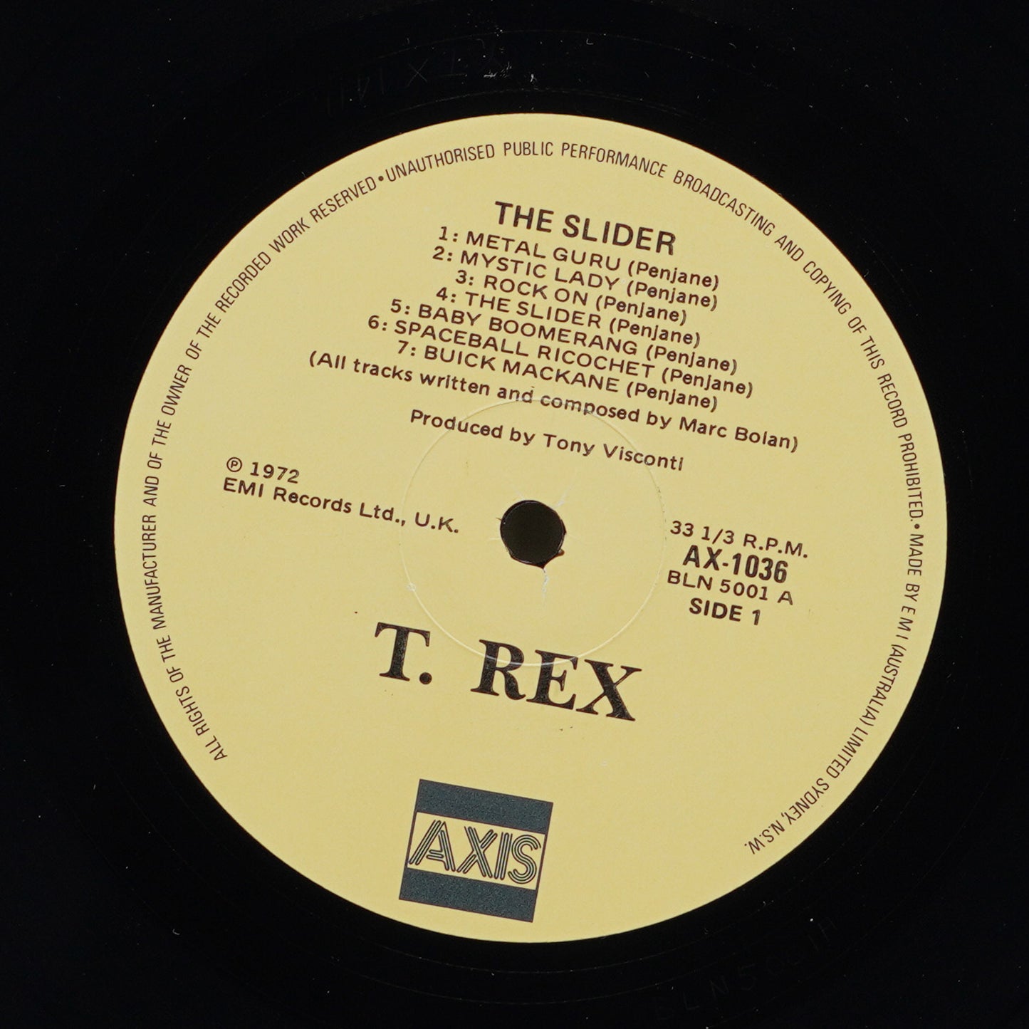 T. Rex – The Slider