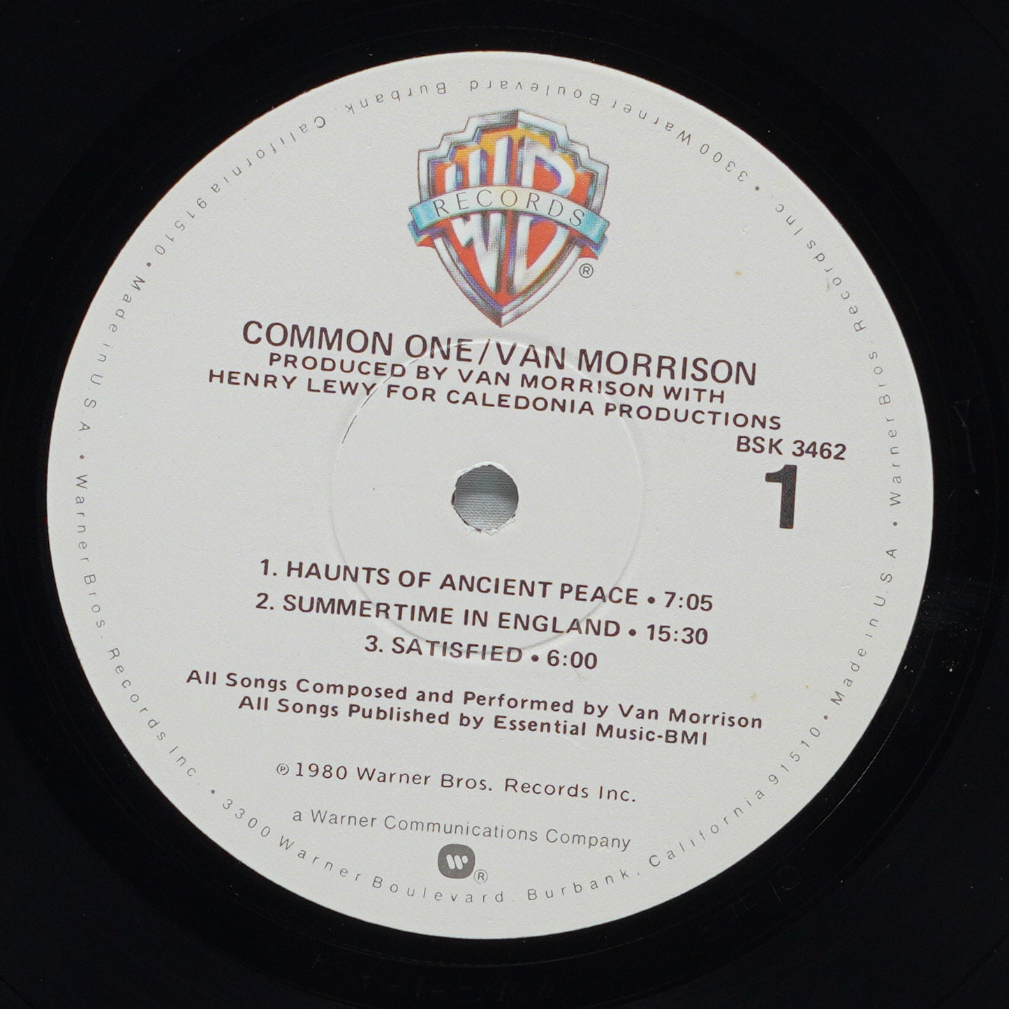 Van Morrison – Common One