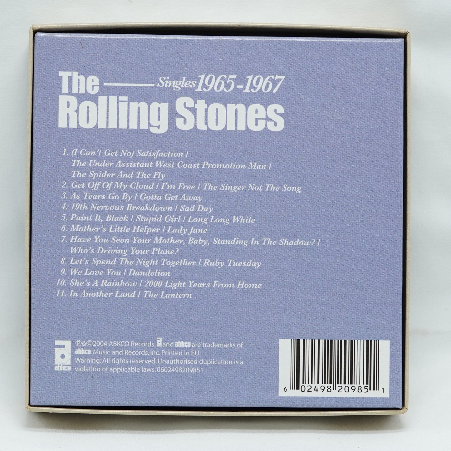 The Rolling Stones ‎– Singles 1965-1967