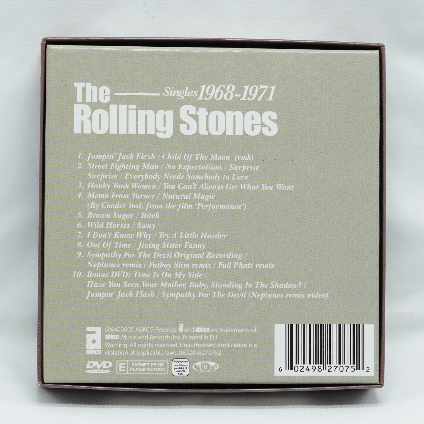 The Rolling Stones ‎– Singles 1968-1971