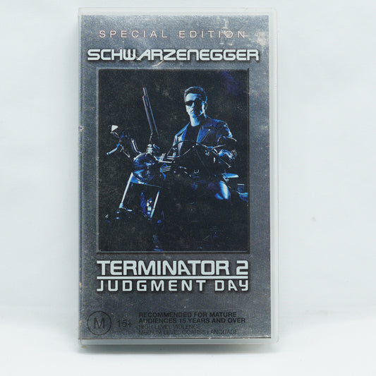 Terminator 2 Judgement Day VHS