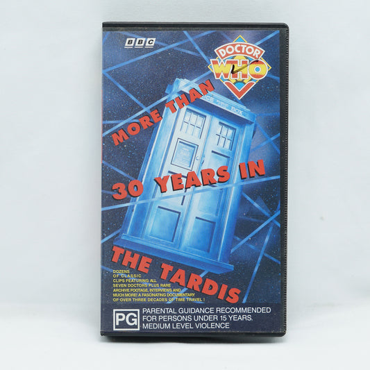 Doctor Who - More Than 30 Years in the Tardis VHS video