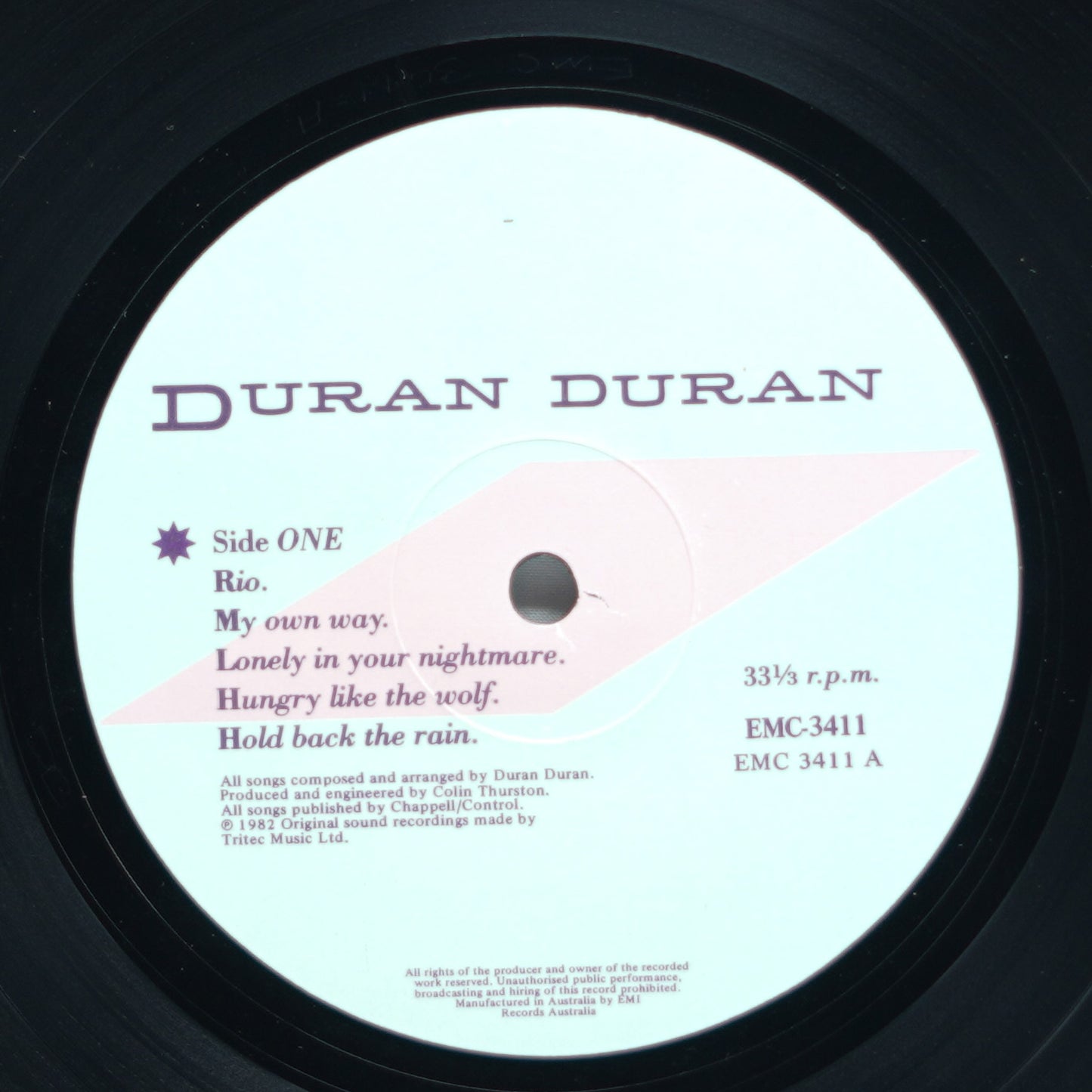 Duran Duran ‎– Rio