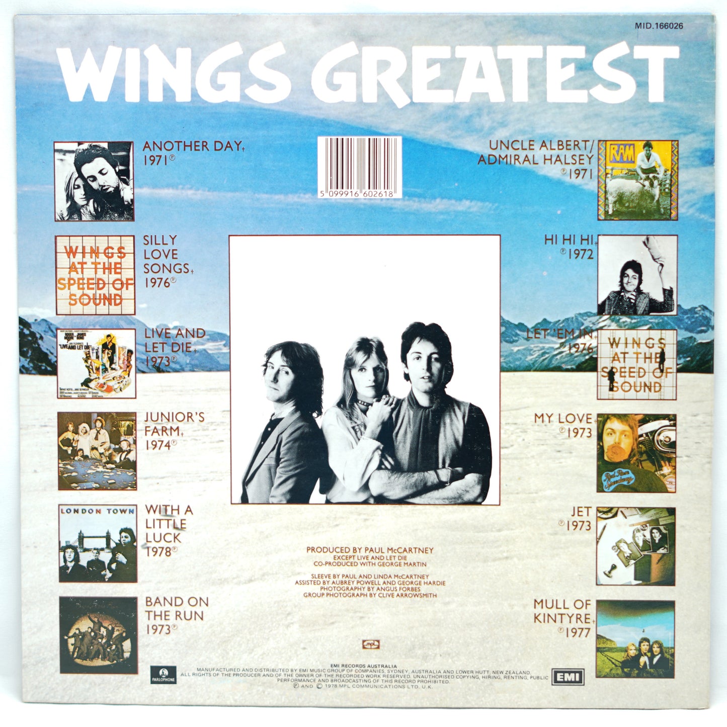 Wings ‎– Wings Greatest