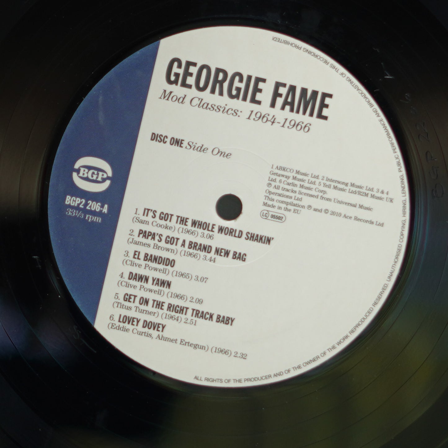 Georgie Fame ‎– Mod Classics: 1964 - 1966