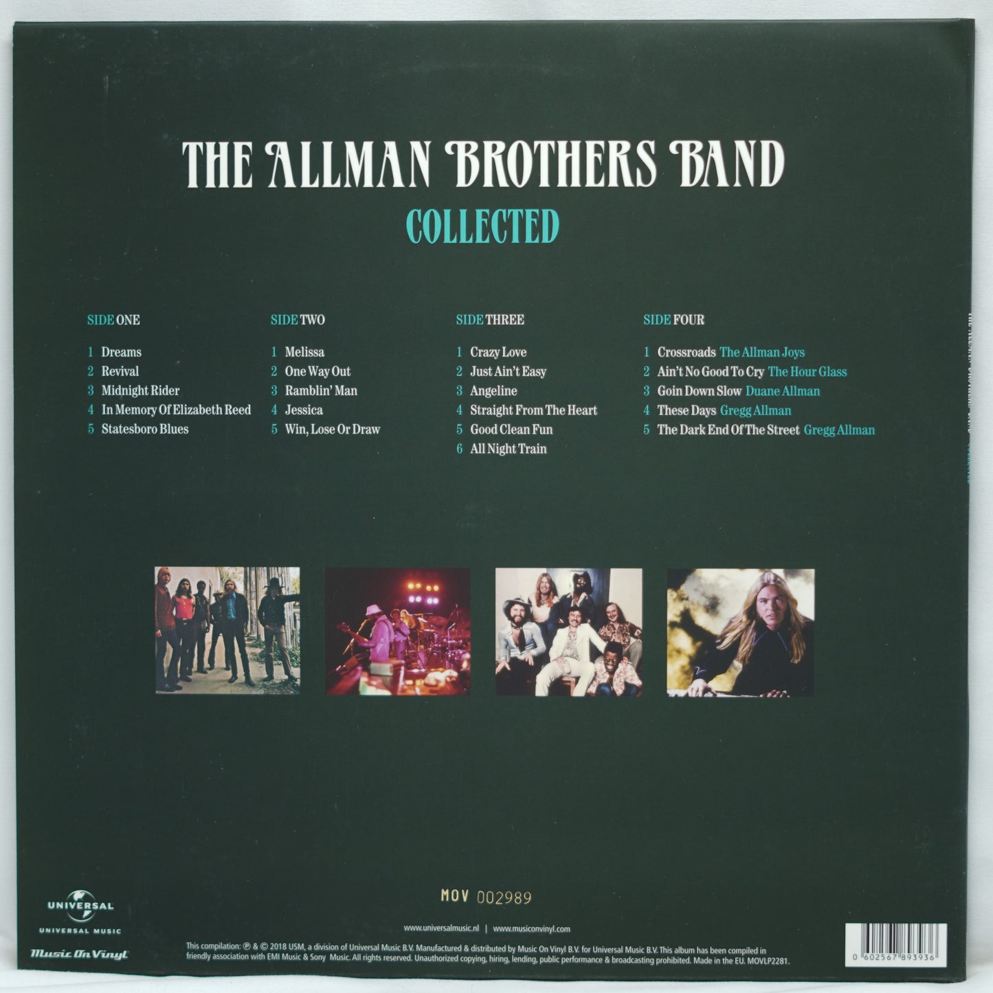 The Allman Brothers Band ‎– Collected