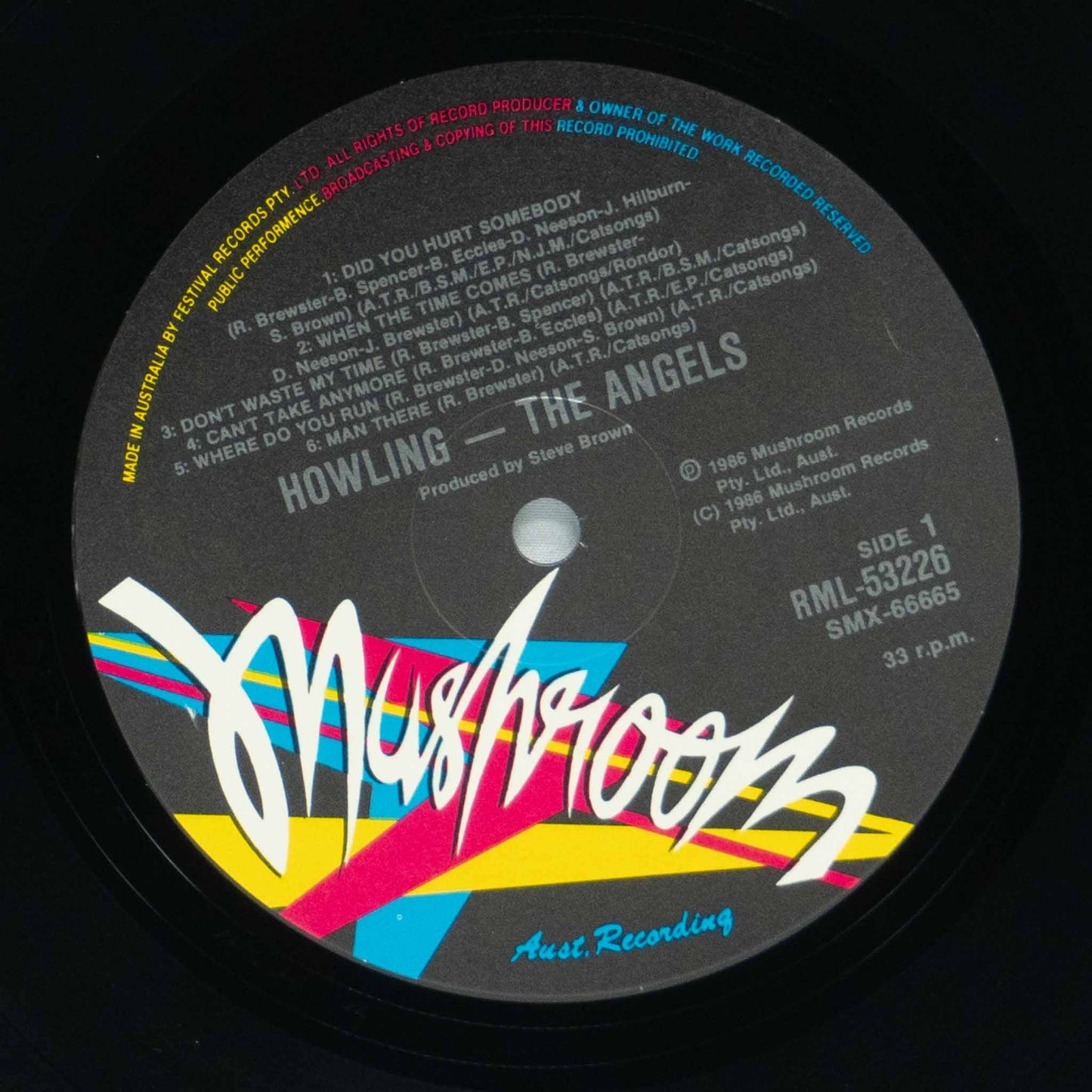 The Angels – Howling