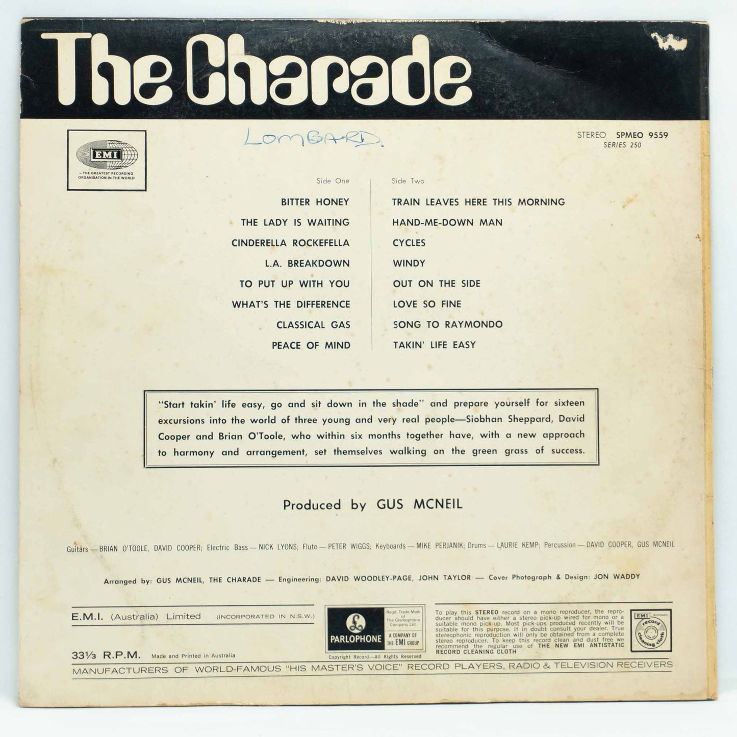 The Charade – The Charade