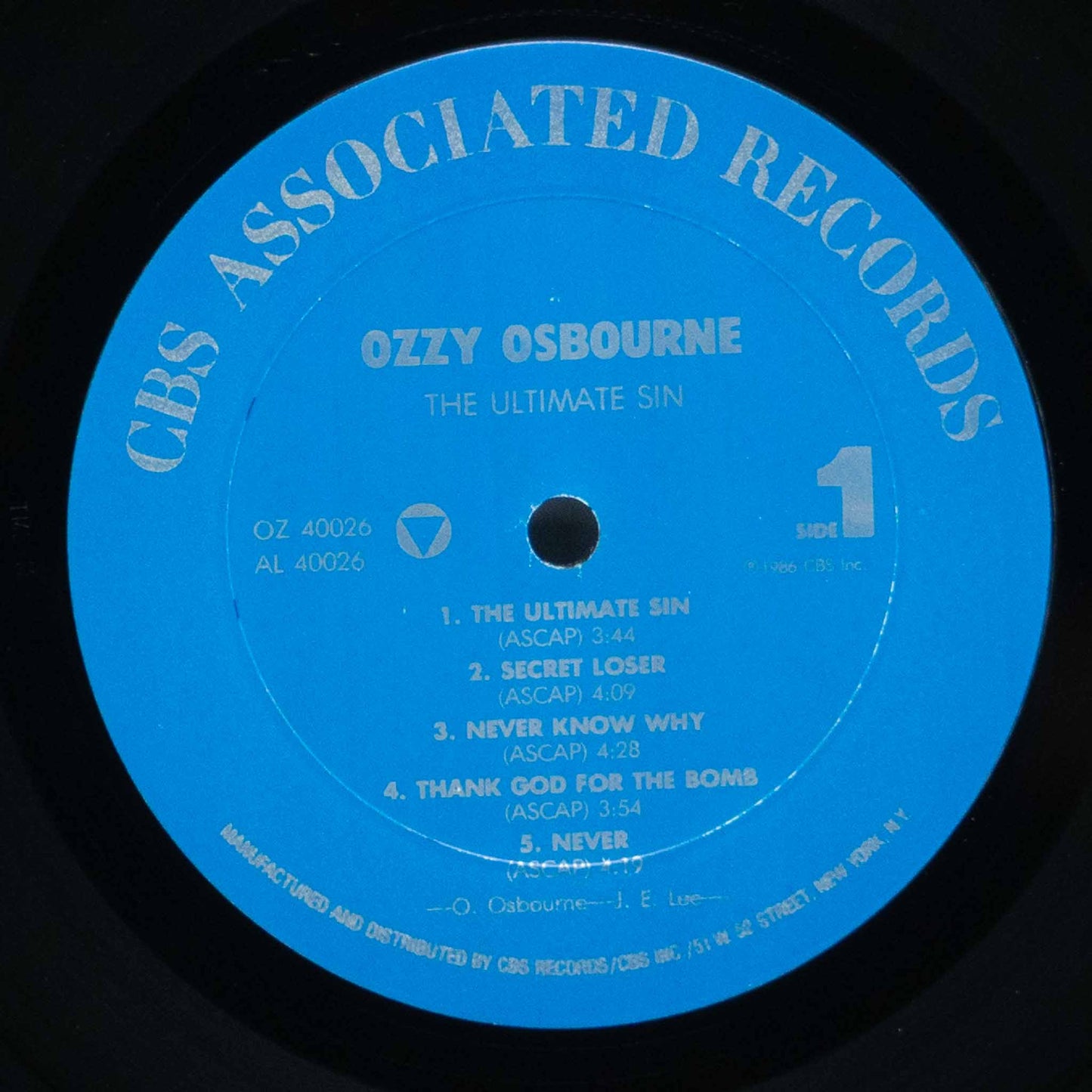 Ozzy Osbourne – The Ultimate Sin