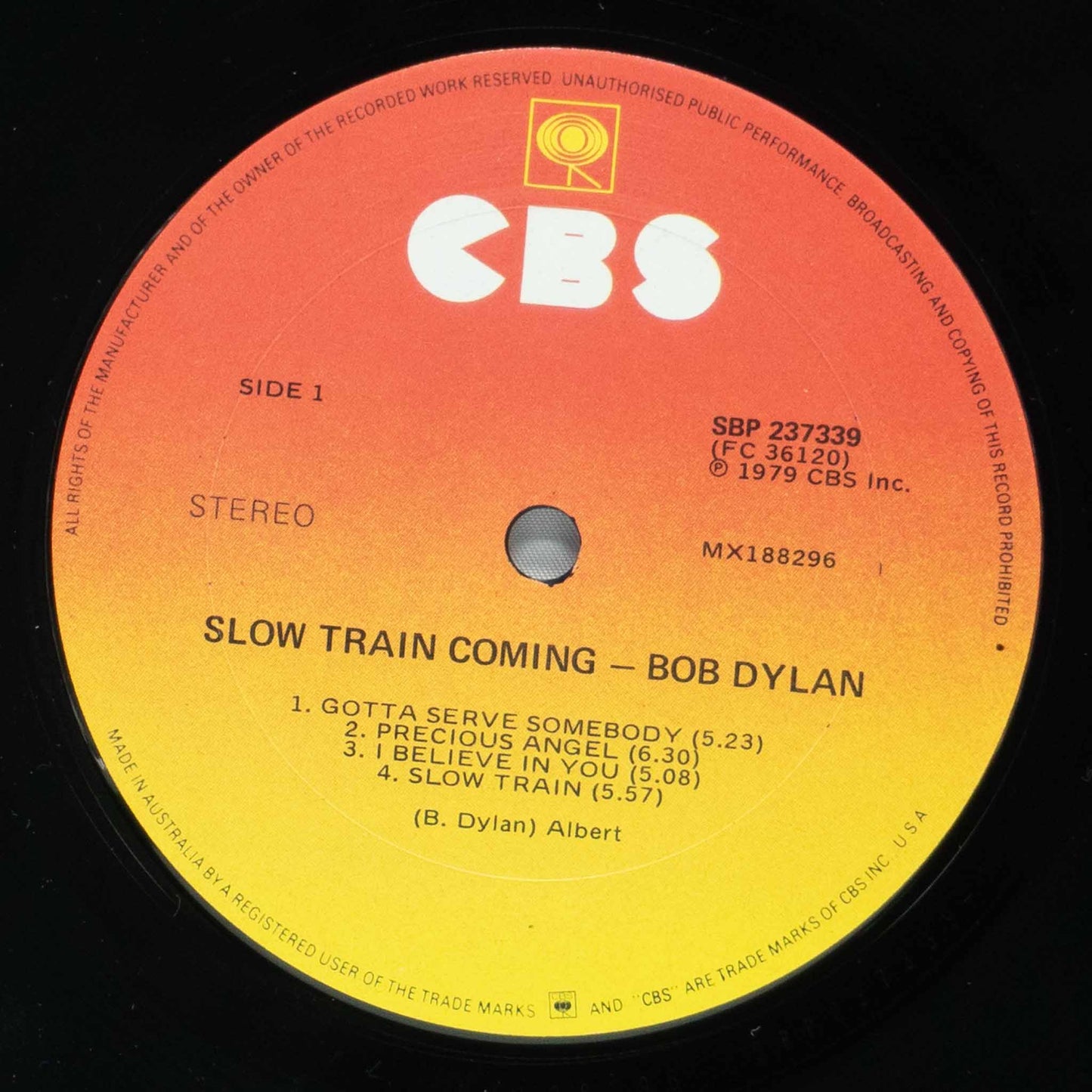 Bob Dylan – Slow Train Coming