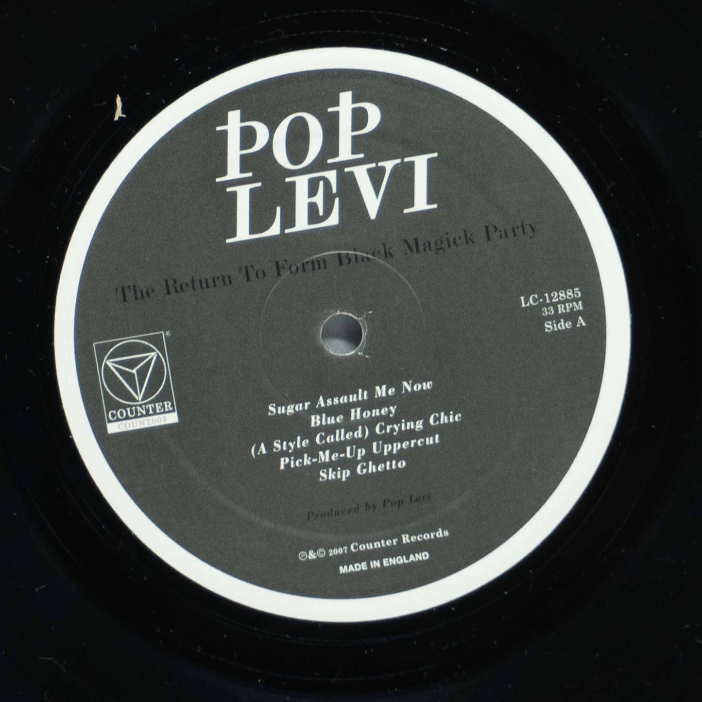 Pop Levi – The Return To Form Black Magick Party