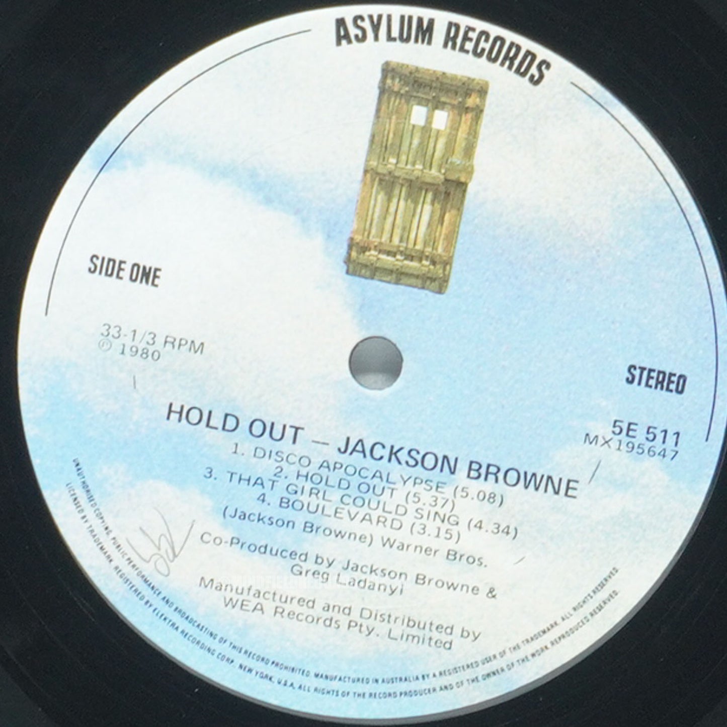 Jackson Browne – Hold Out