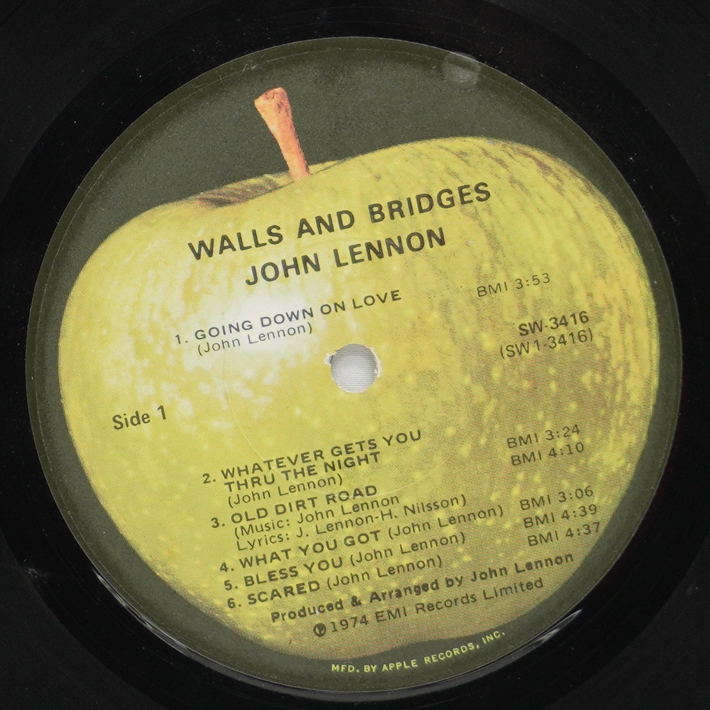 John Lennon ‎– Walls And Bridges