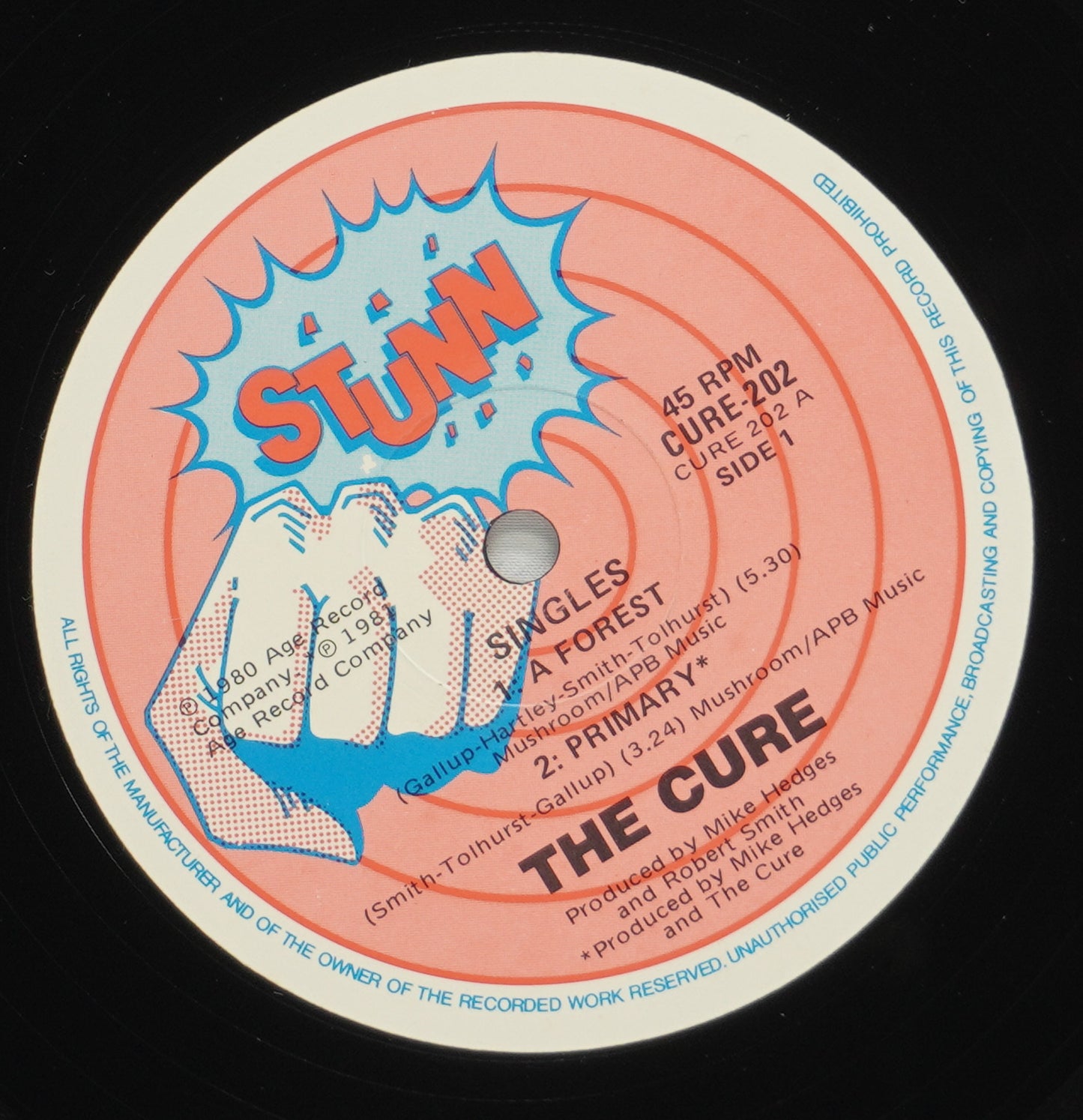 The Cure ‎– Singles