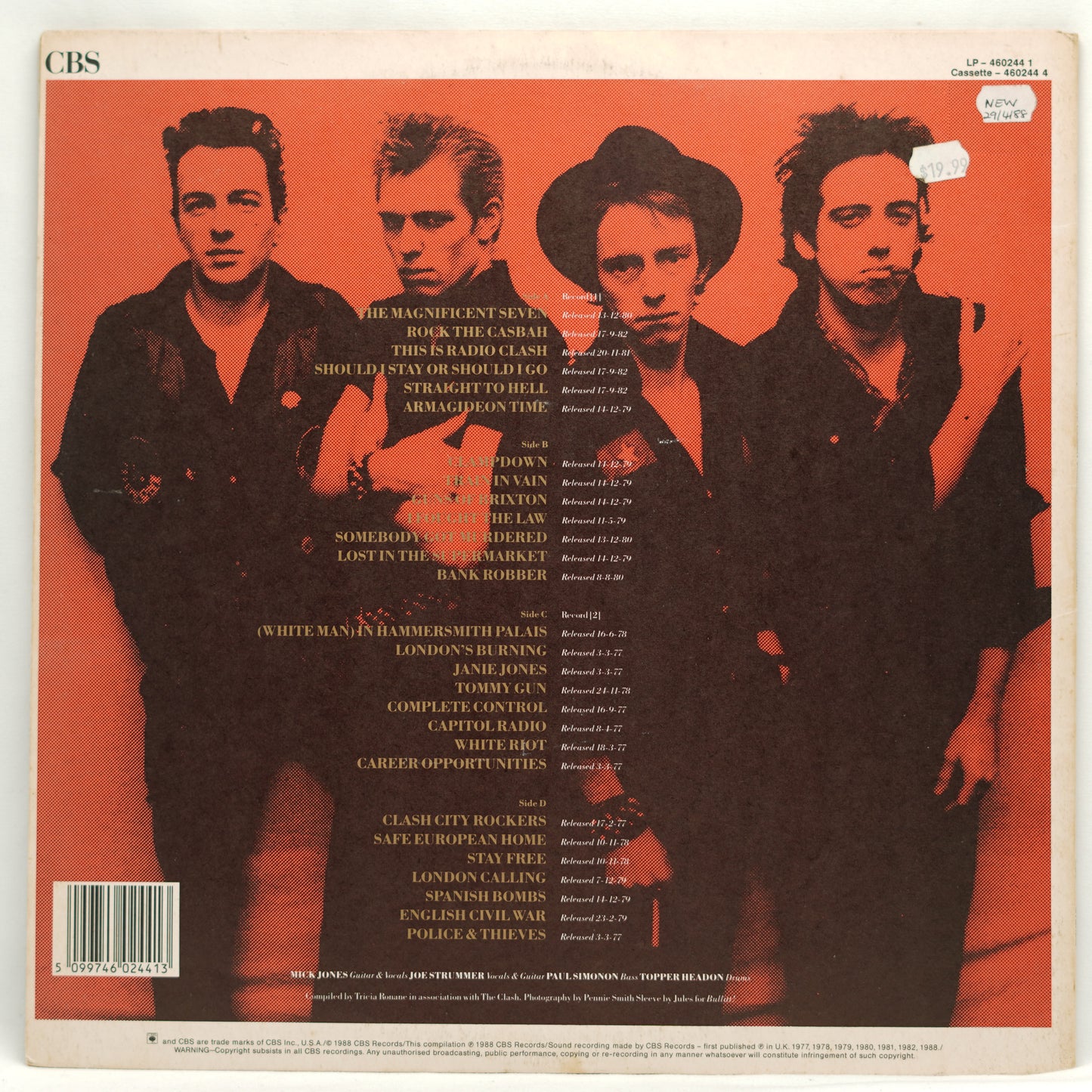 The Clash – The Story Of The Clash (Volume 1)