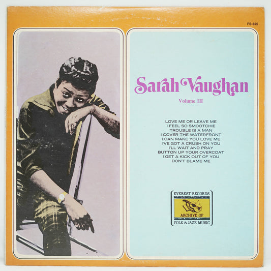 Sarah Vaughan – Volume III