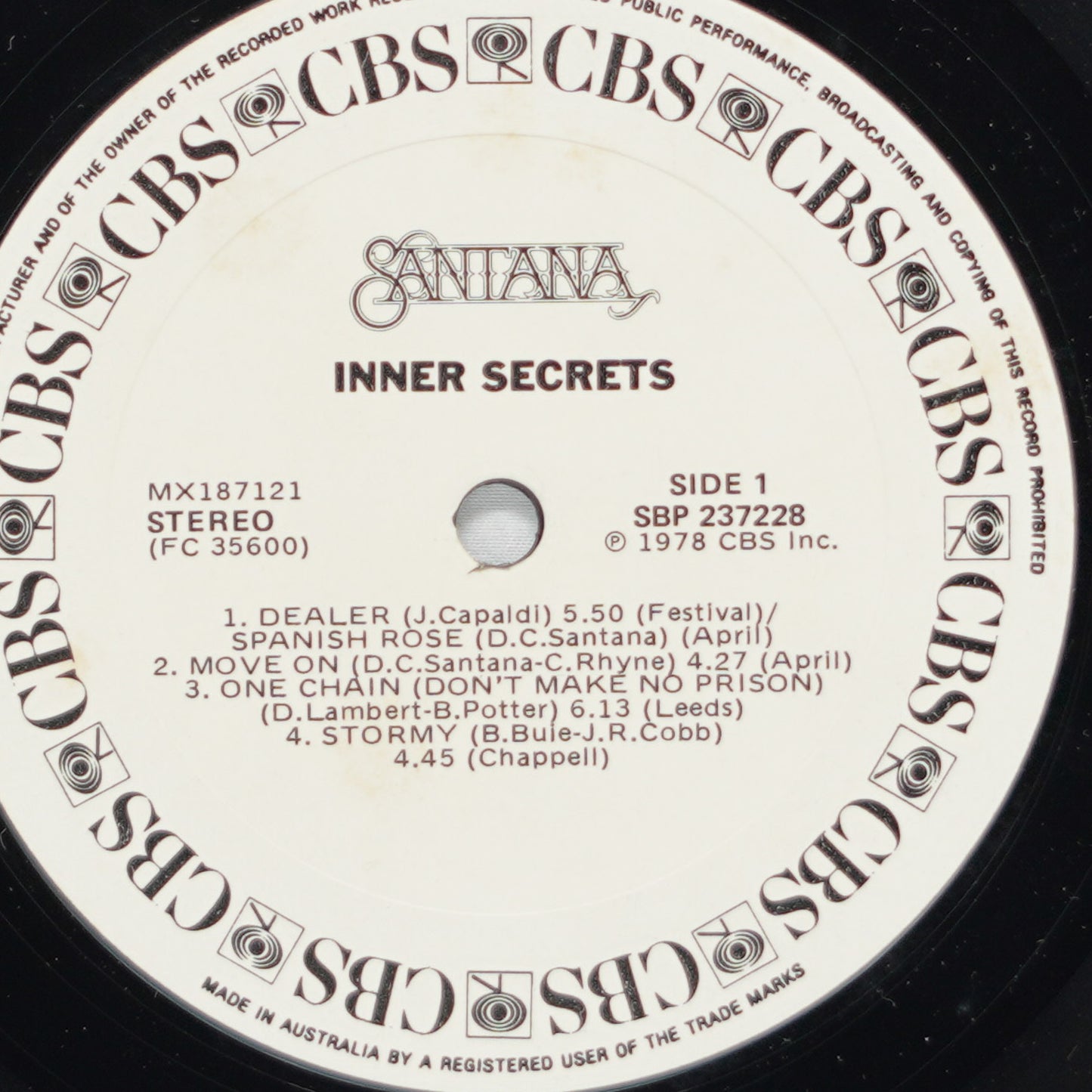 Santana – Inner Secrets