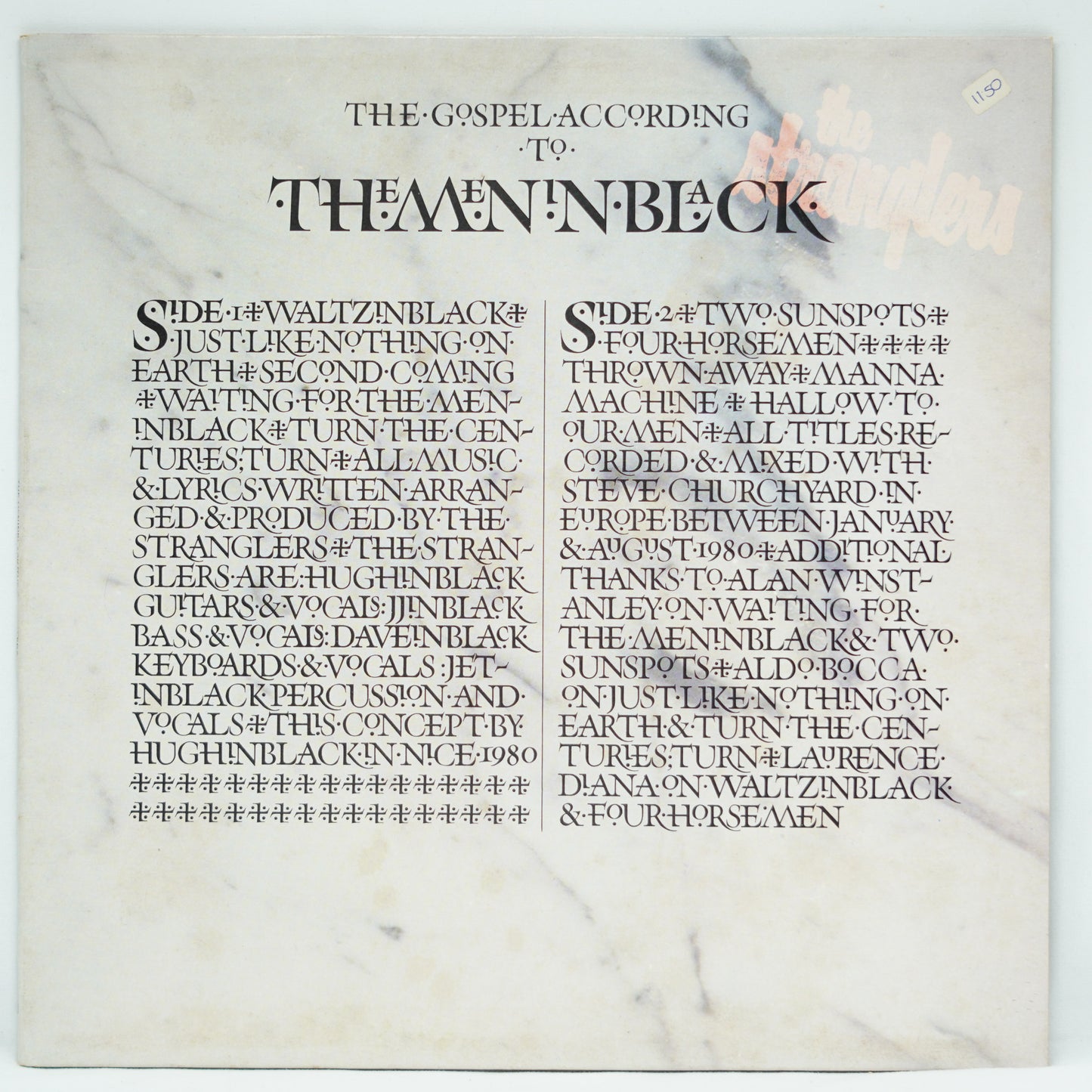 The Stranglers – The Gospel According To The Meninblack