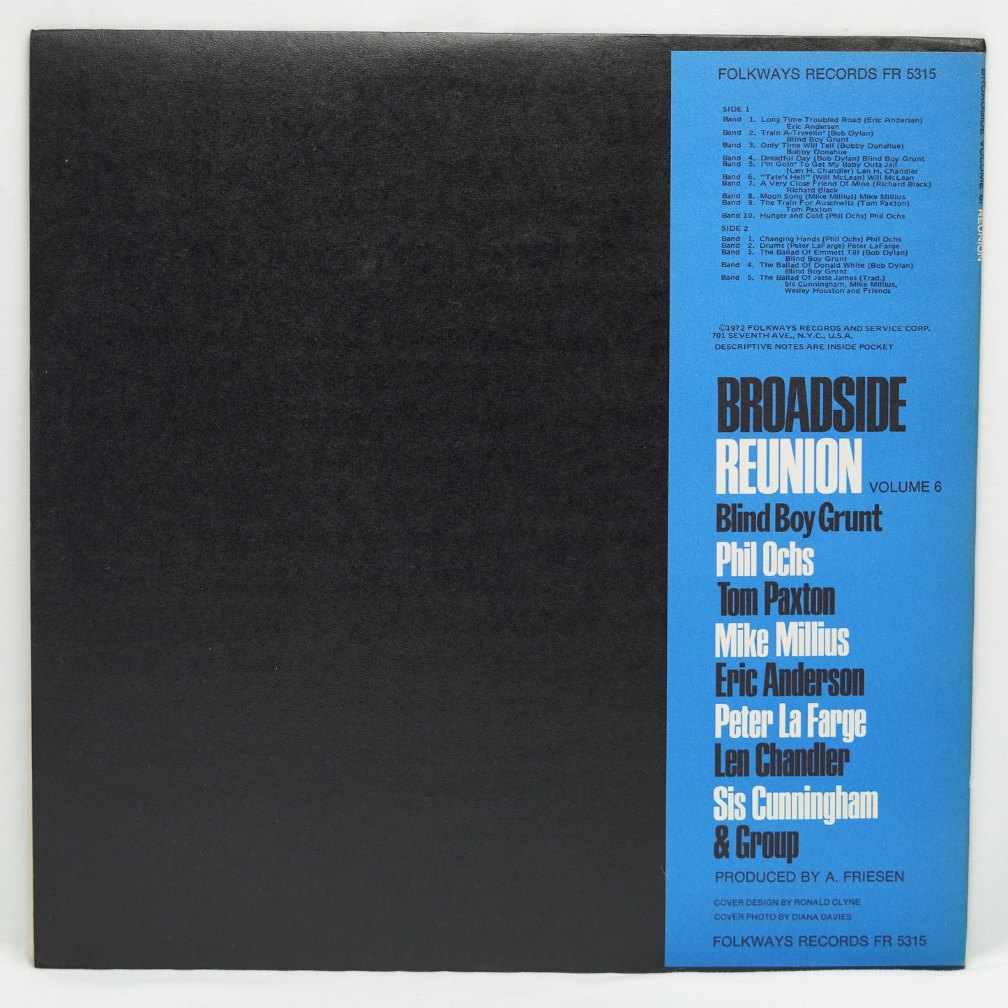 Various ‎– Broadside Ballads Vol. 6: Broadside Reunion