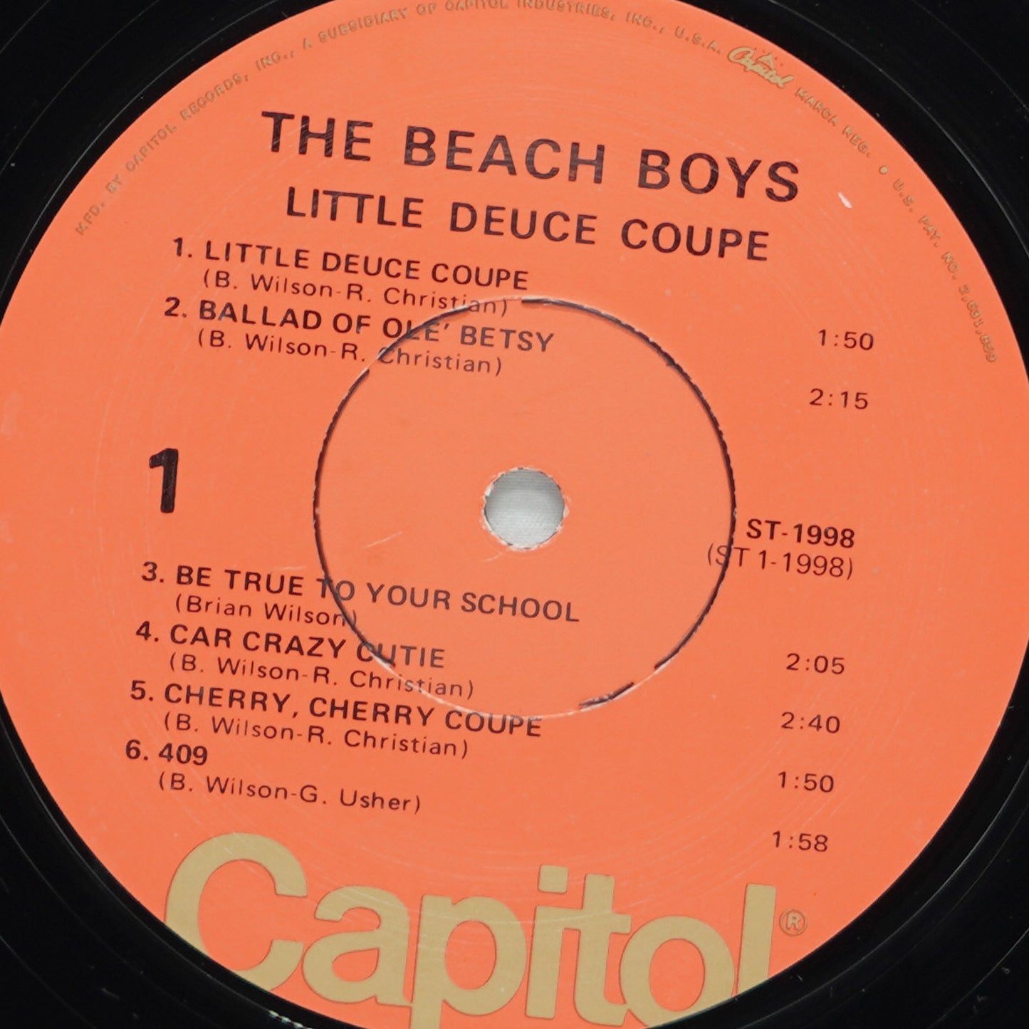 The Beach Boys – Little Deuce Coupe