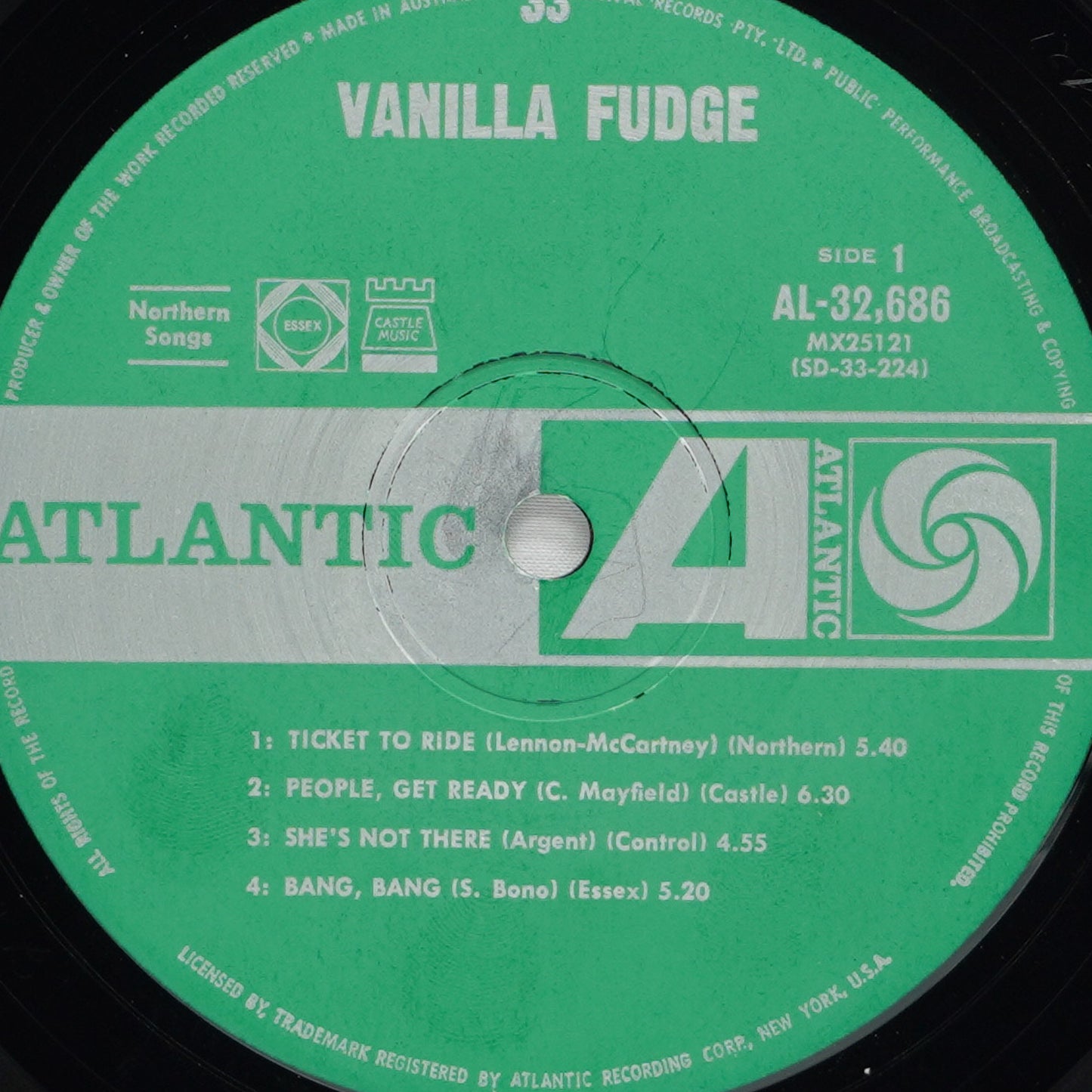 Vanilla Fudge ‎– Vanilla Fudge