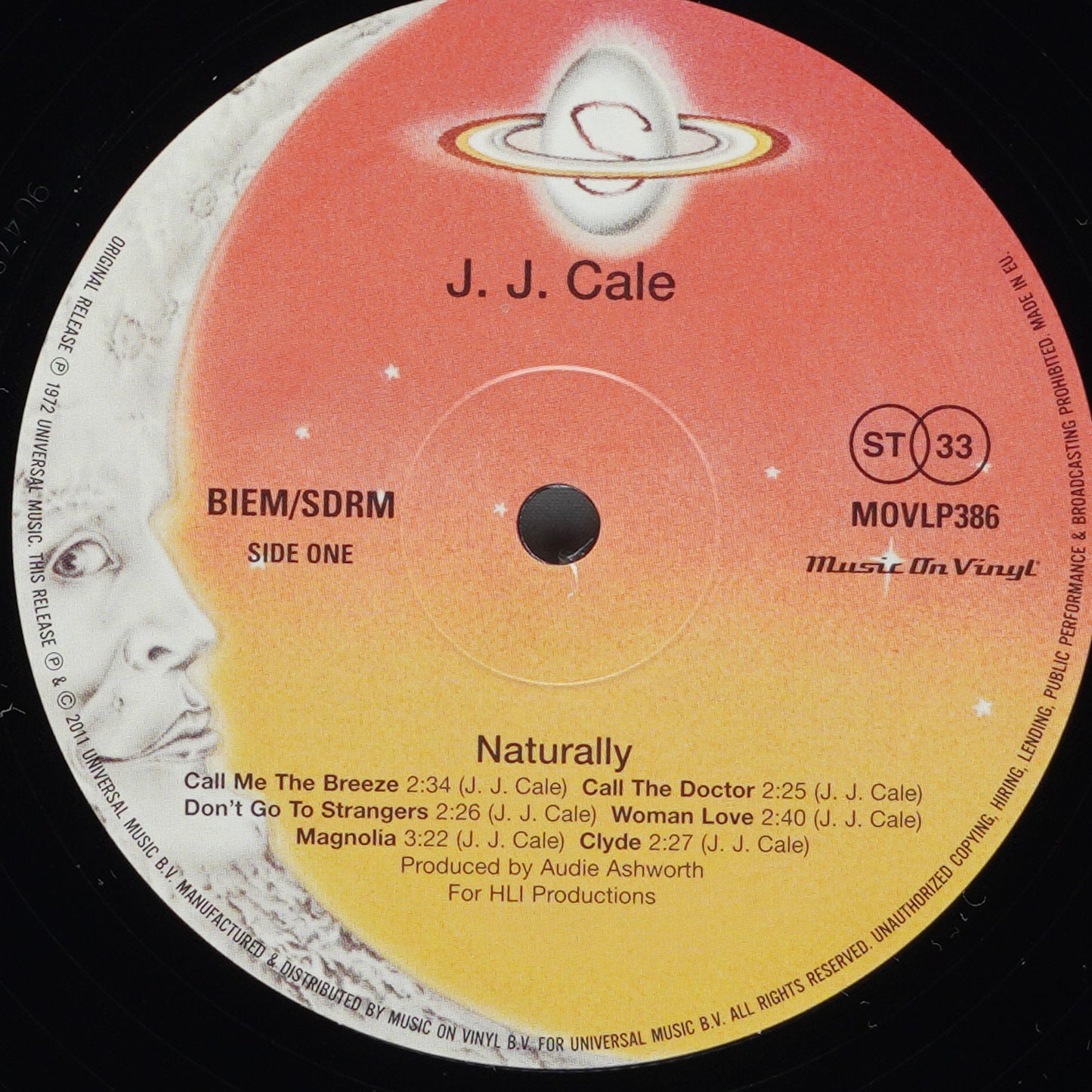 J.J. Cale ‎– Naturally