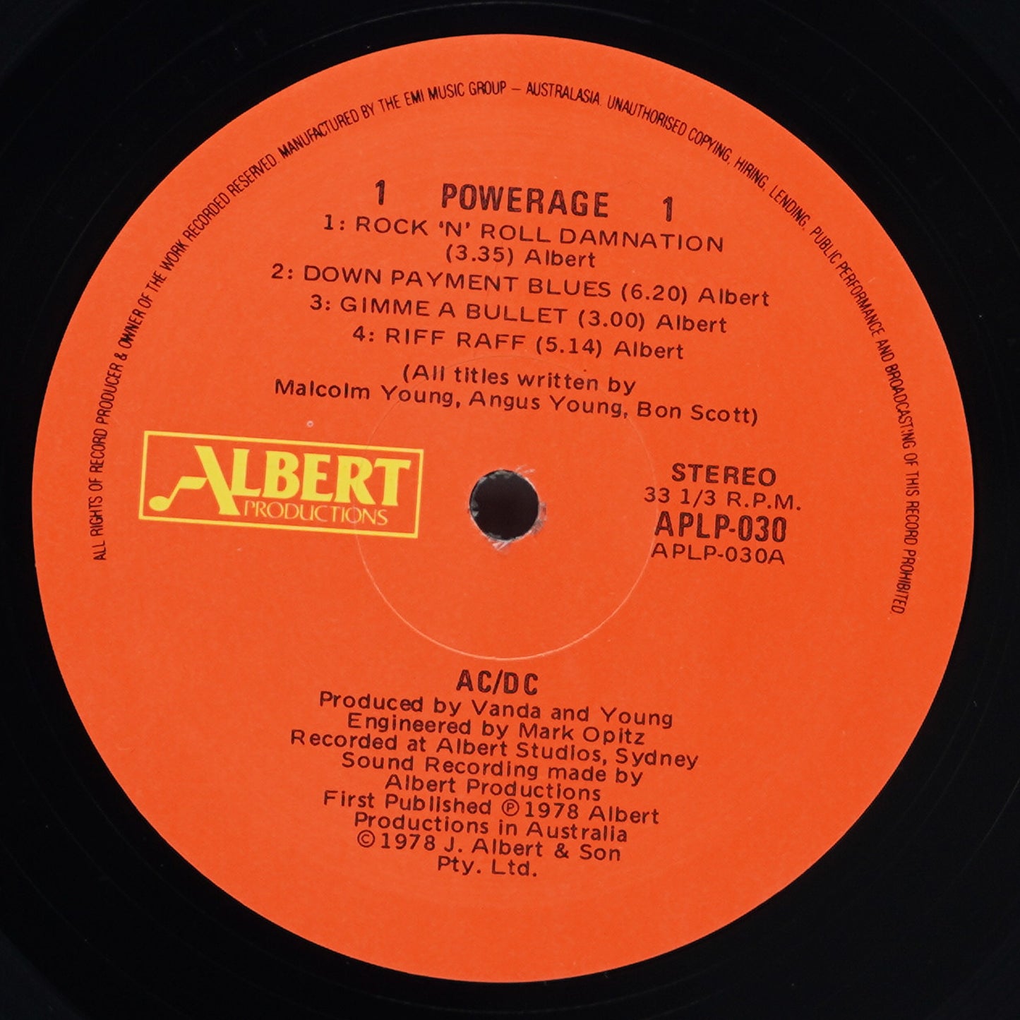 AC/DC – Powerage