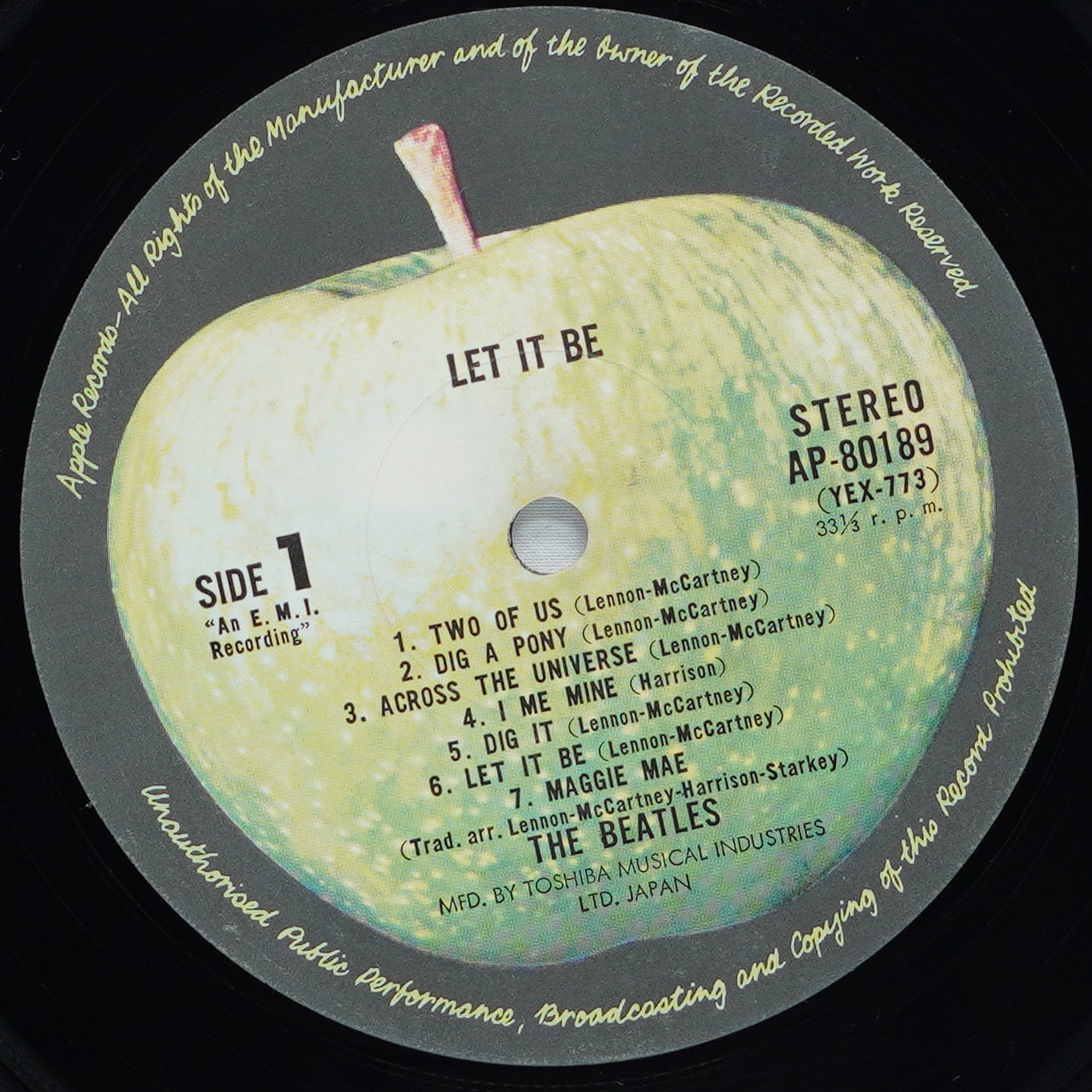 The Beatles ‎– Let It Be