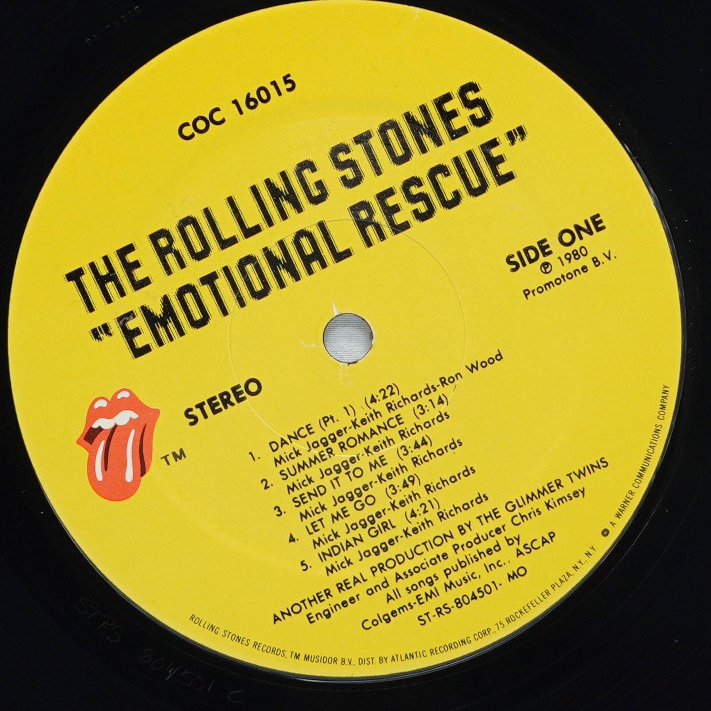 The Rolling Stones ‎– Emotional Rescue