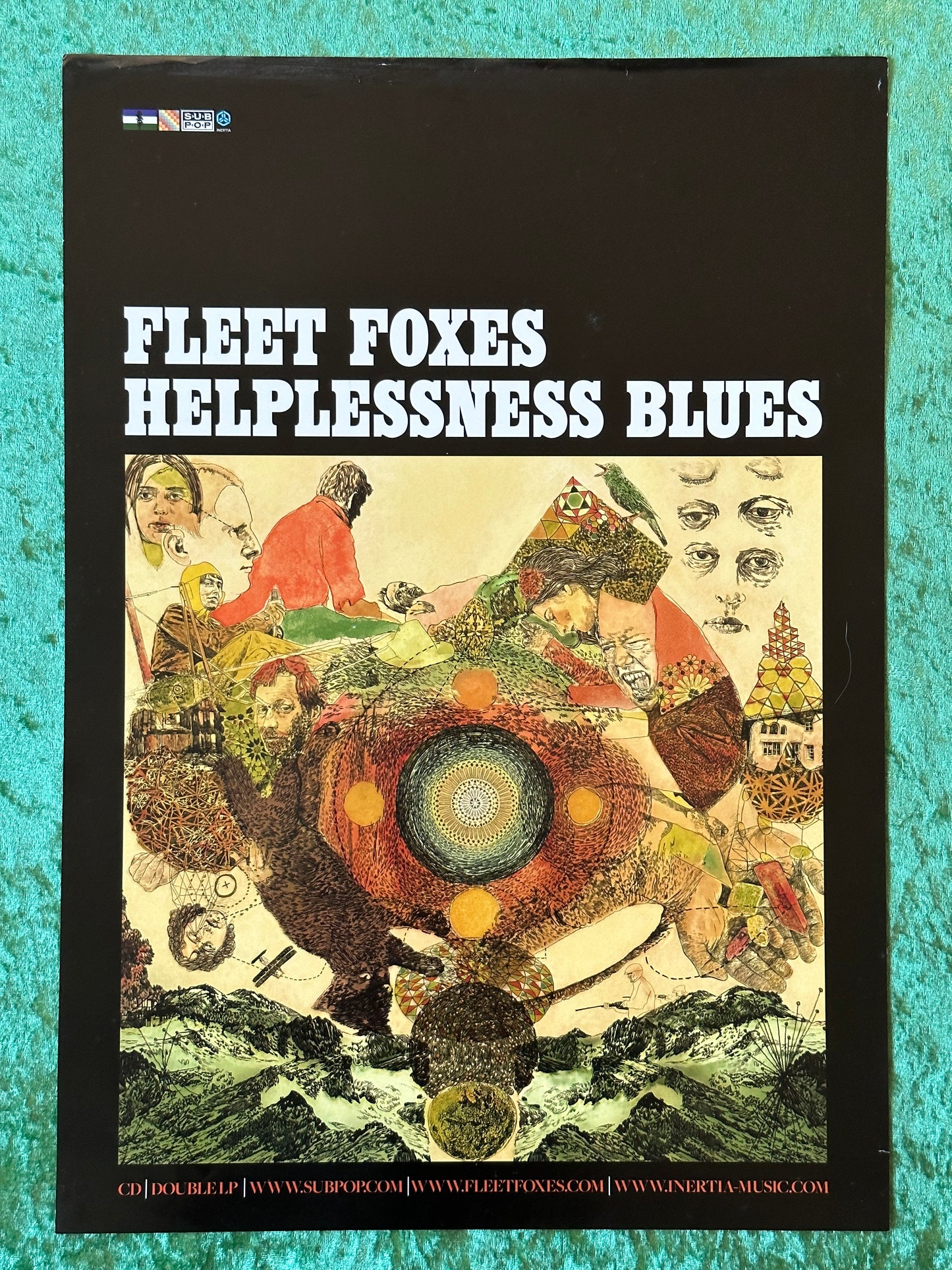 Fleet Foxes- Helplessness Blues Promo Poster