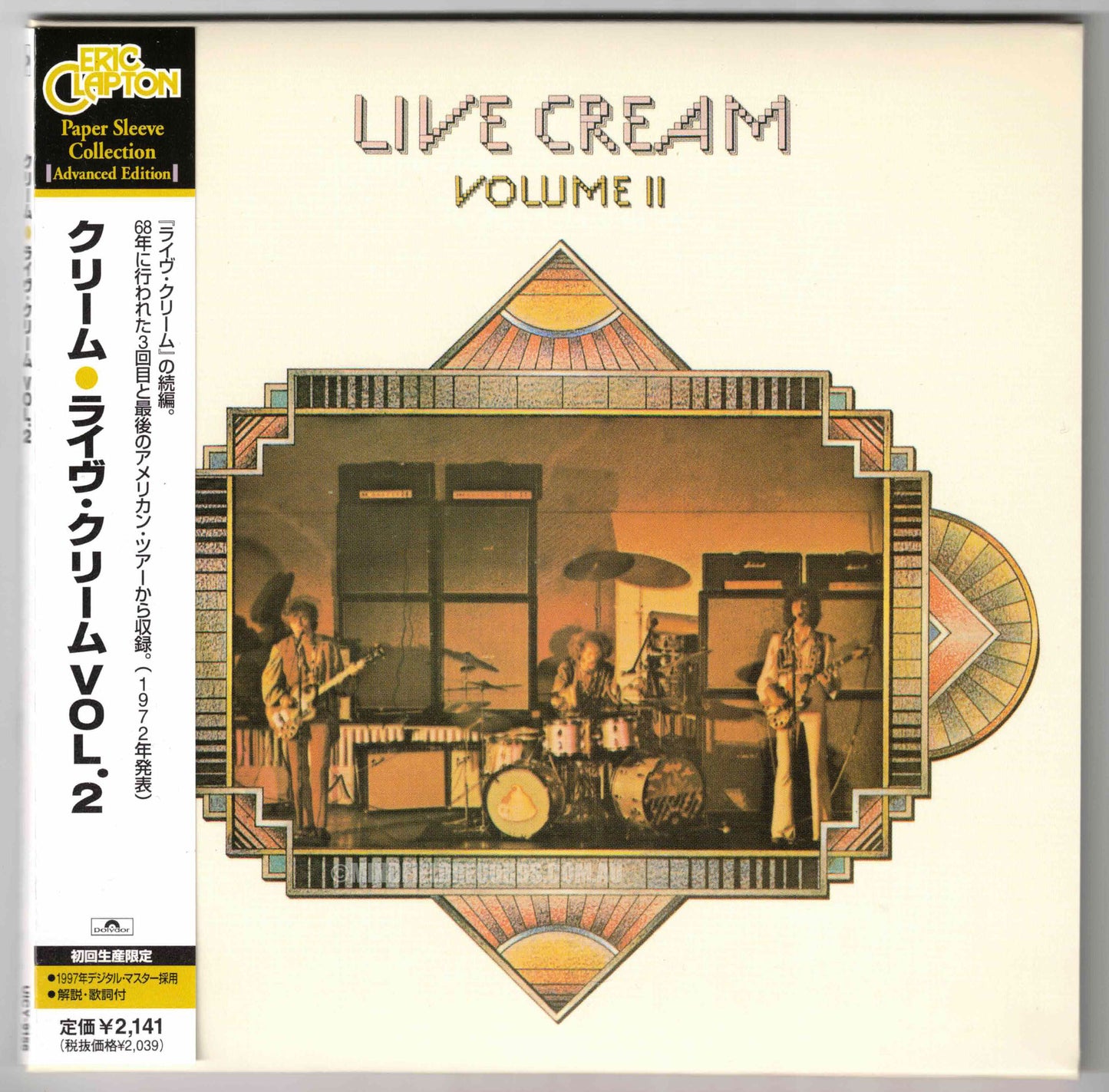 Cream ‎– Live Cream Volume II