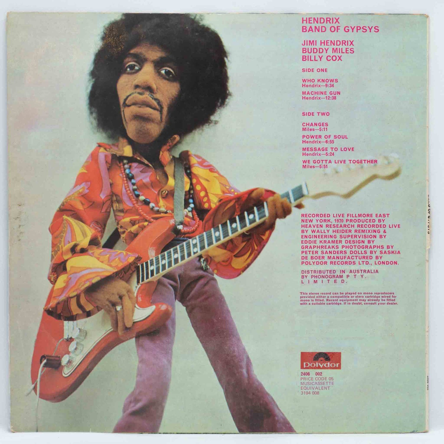 Hendrix – Band Of Gypsys