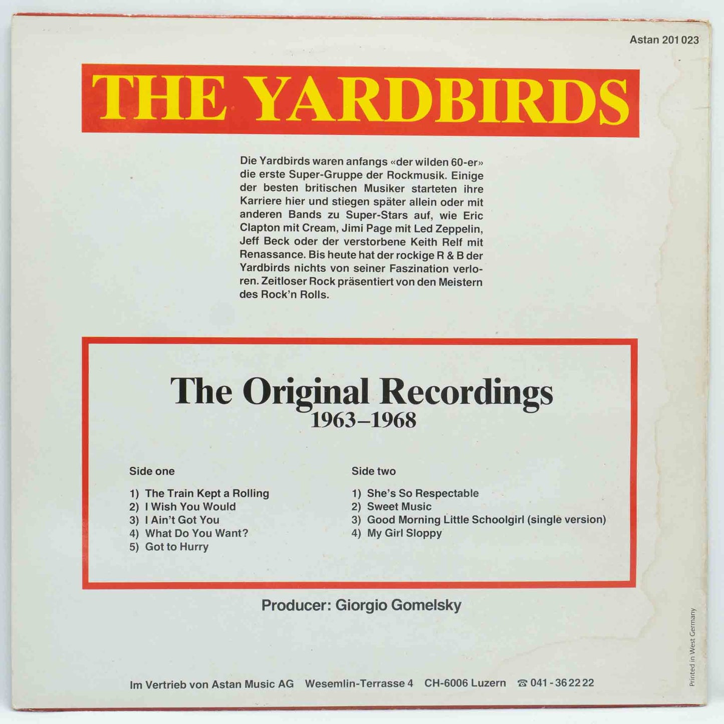 The Yardbirds – The Original Recordings 1963-1968