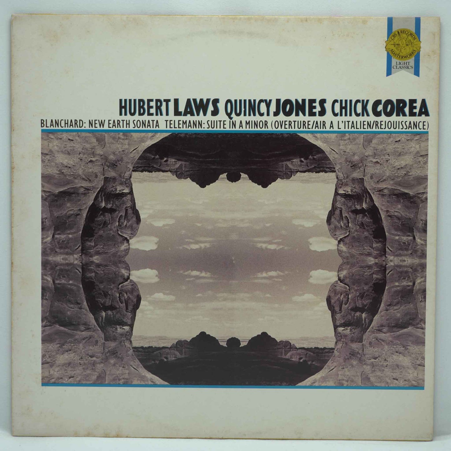 Hubert Laws, Quincy Jones, Chick Corea ‎– Blanchard: New Earth Sonata Telemann: Suite In A Minor (Overture/Air A L'Italien/Rejouissance)