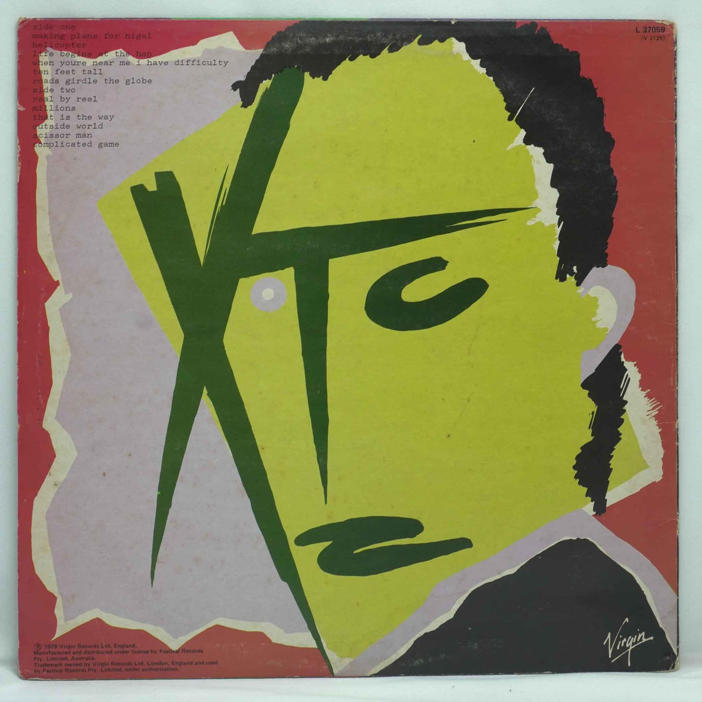 XTC ‎– Drums And Wires