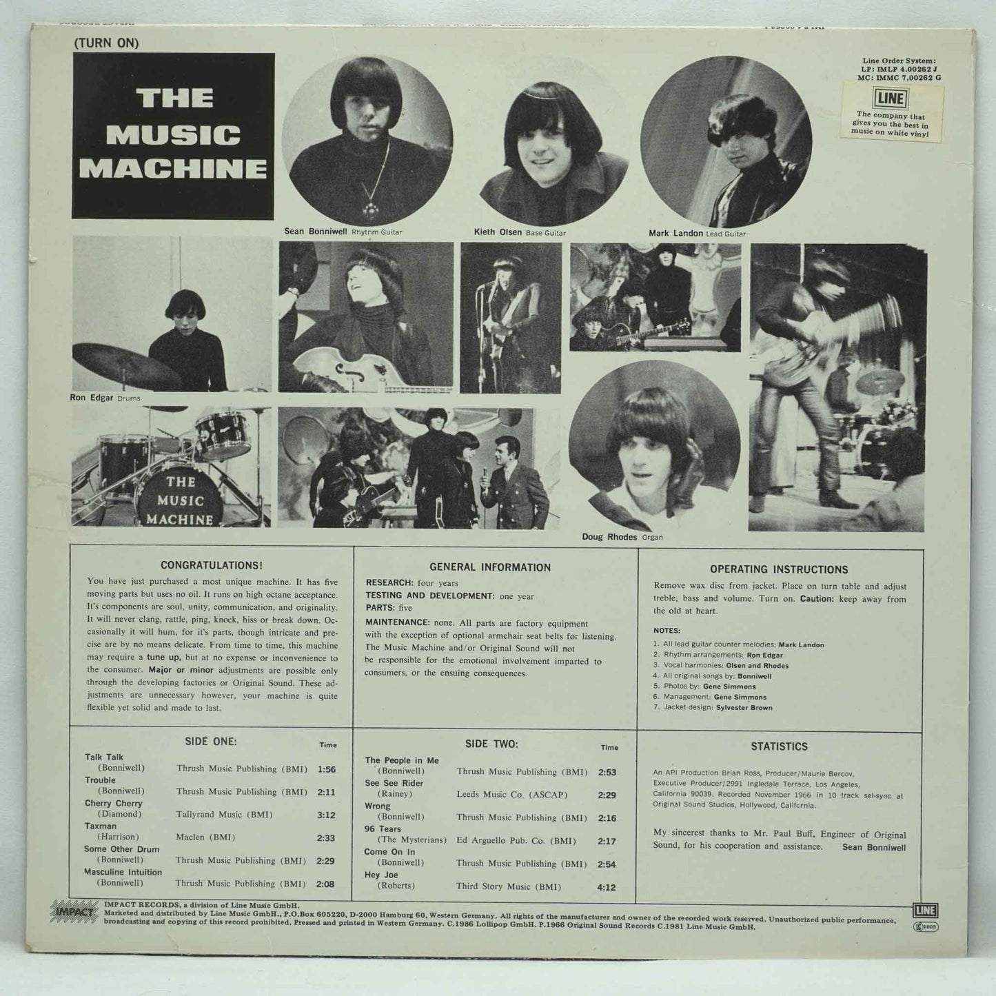 The Music Machine – (Turn On) The Music Machine