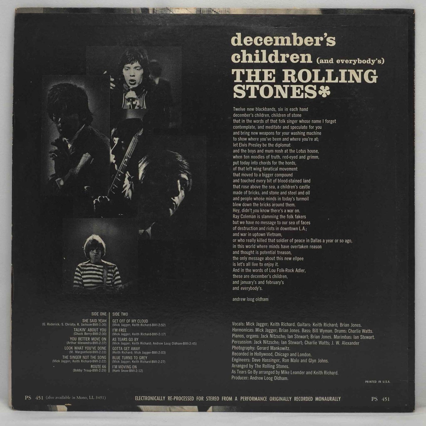 The Rolling Stones – December's Children (And Everybody's)