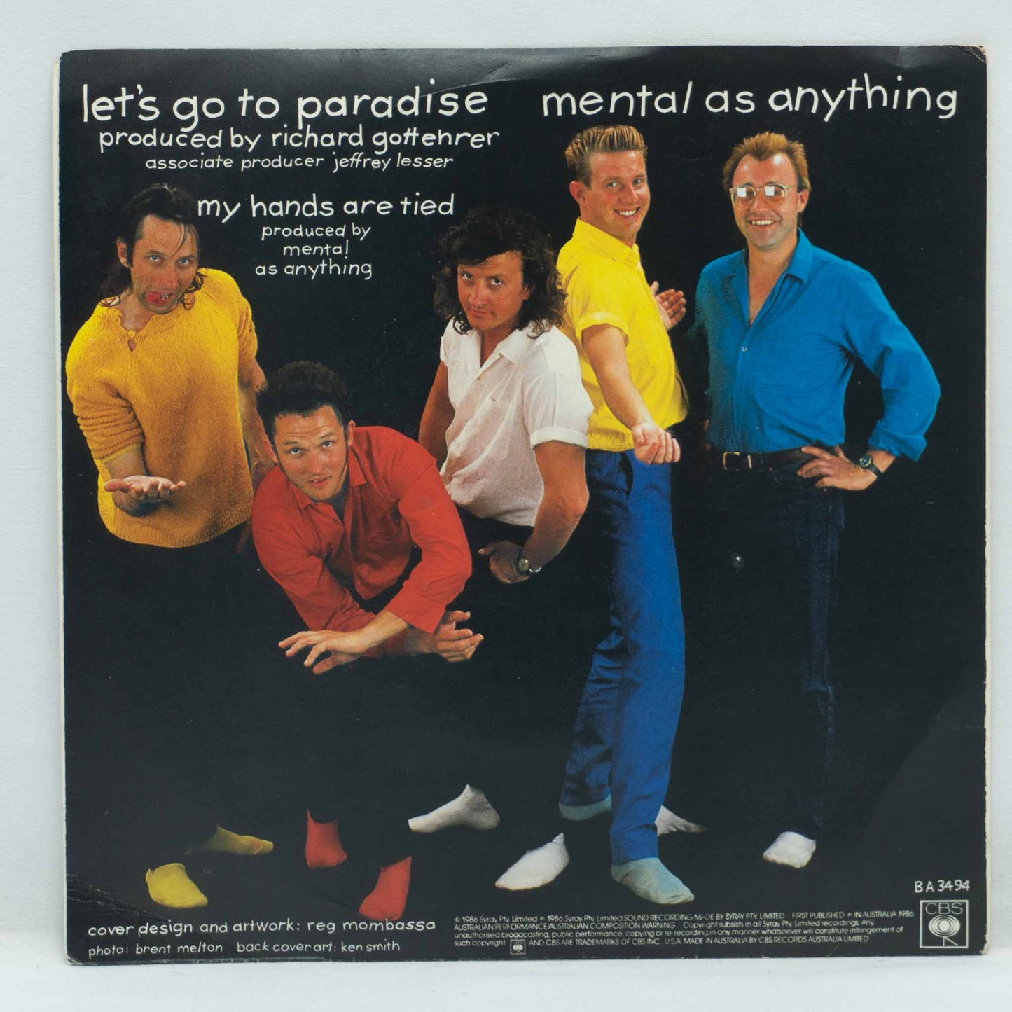 Mental As Anything ‎– Let's Go To Paradise